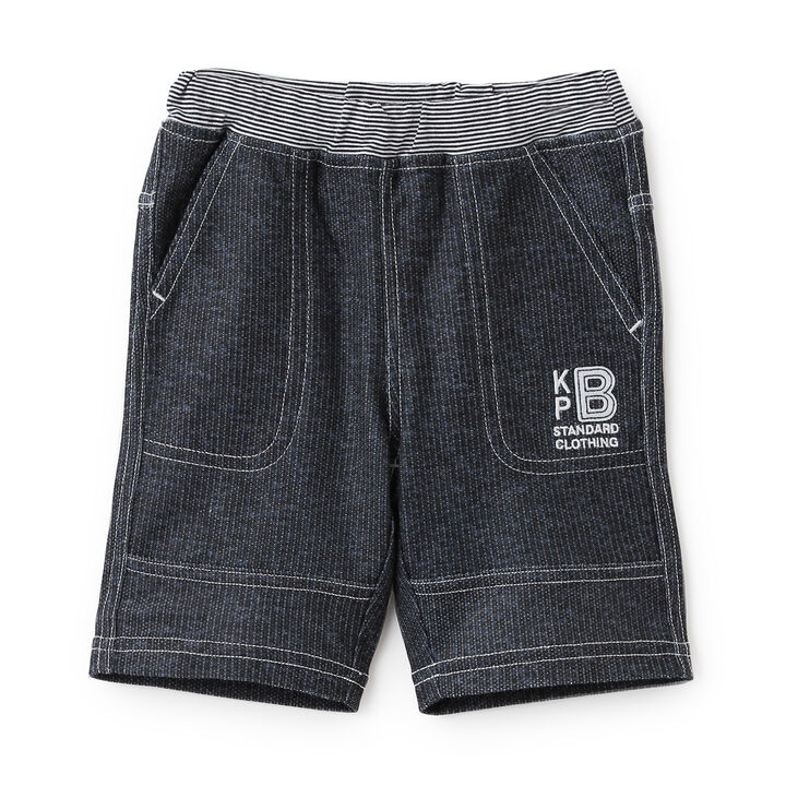 Dry Mesh Denim Print Half Pants,, medium