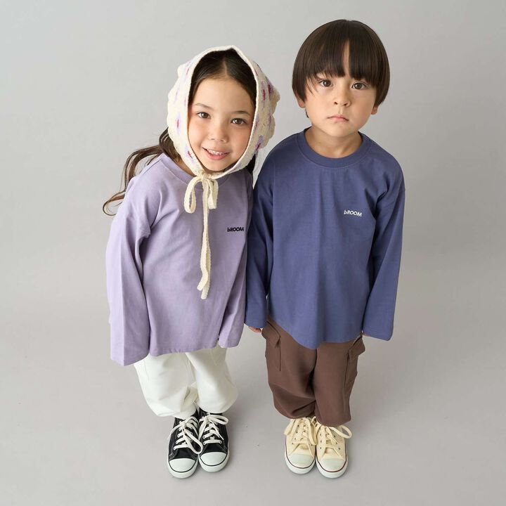 [Daily Standard Wear] Oversized Simple Design Long-Sleeve T-Shirt with Accent,Ivory, medium image number 37