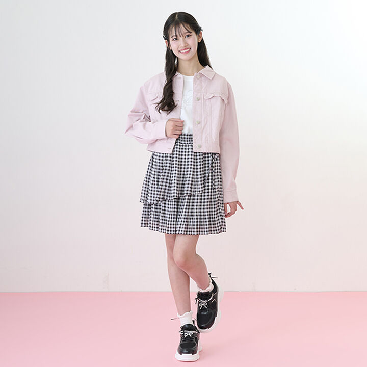 Random Pleated Skirt,Black, medium image number 0