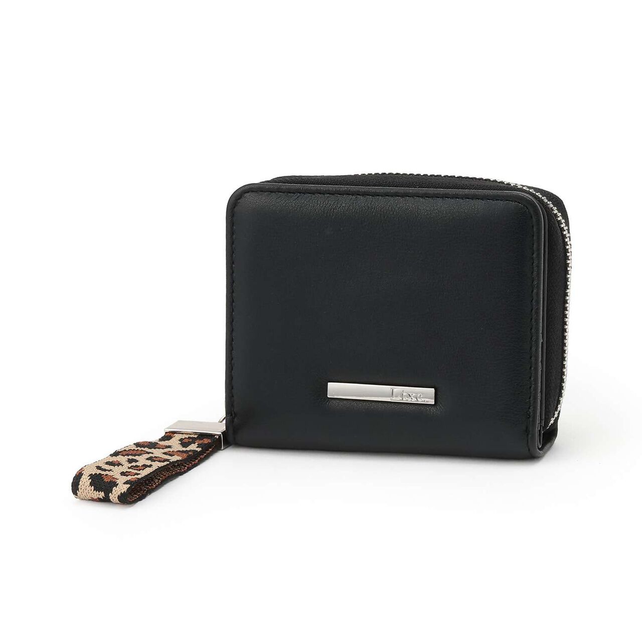 [LTXC] Simple Design 2-Fold Wallet,Black, large image number 0