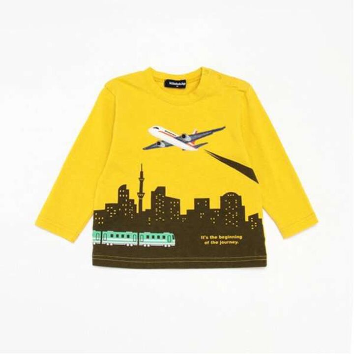 Sky Journey Long-Sleeve T-Shirt,Mustard, medium image number 9