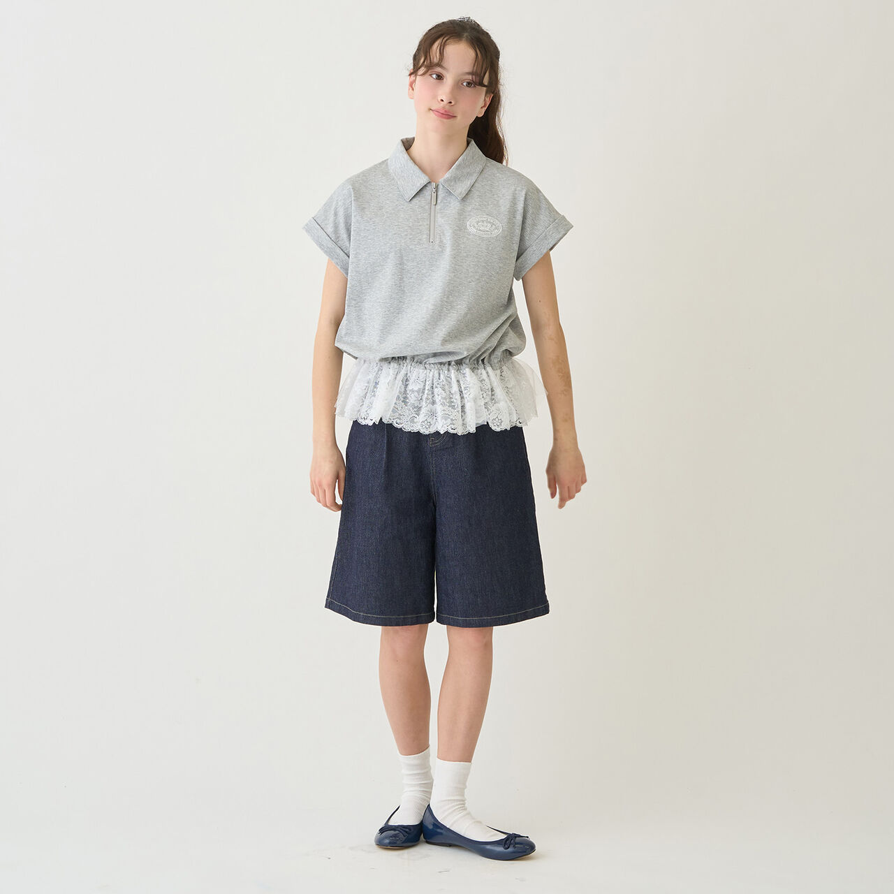 Half Pants,Navy, large image number 18