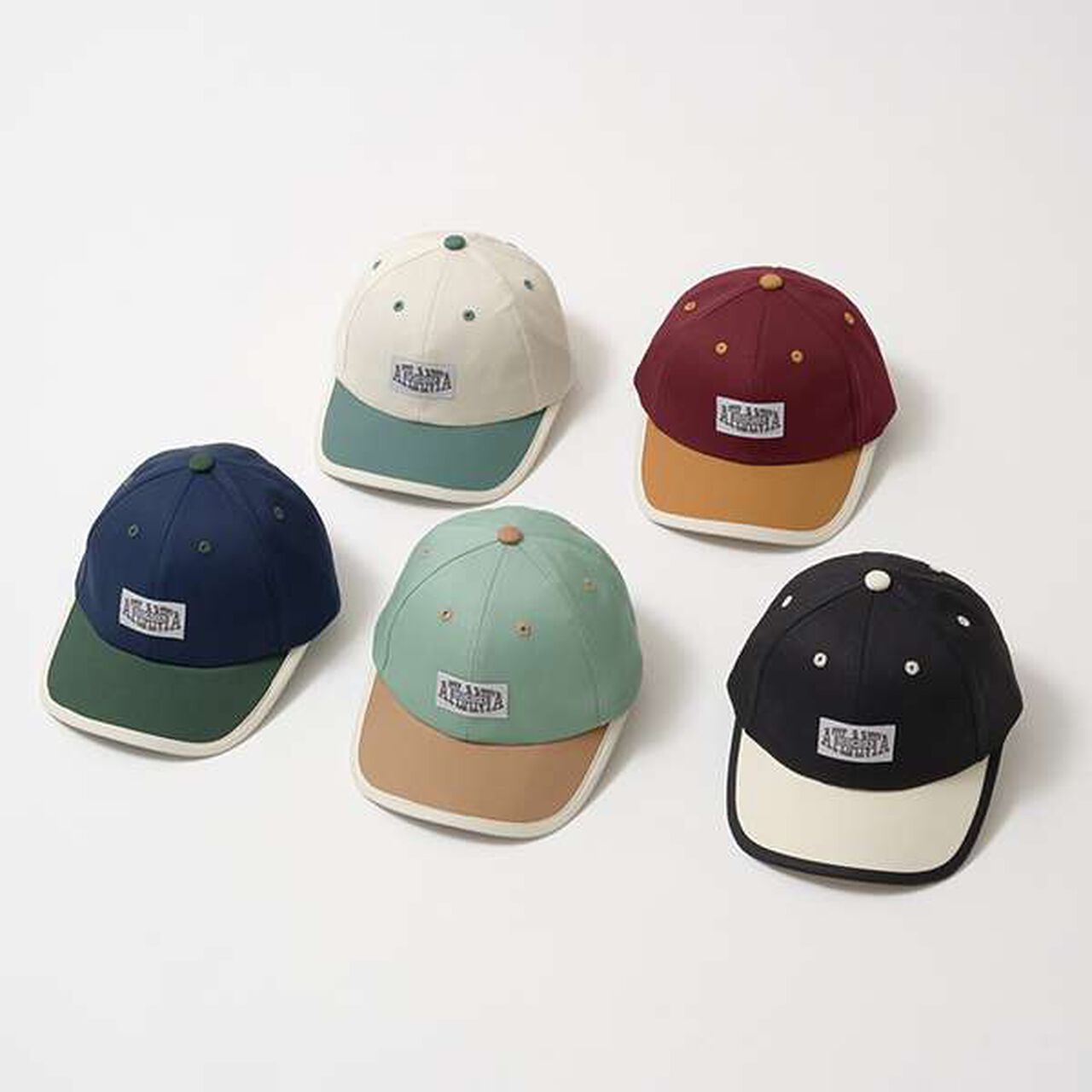 Bi-Color Cap with Applique,Ivory, large image number 1