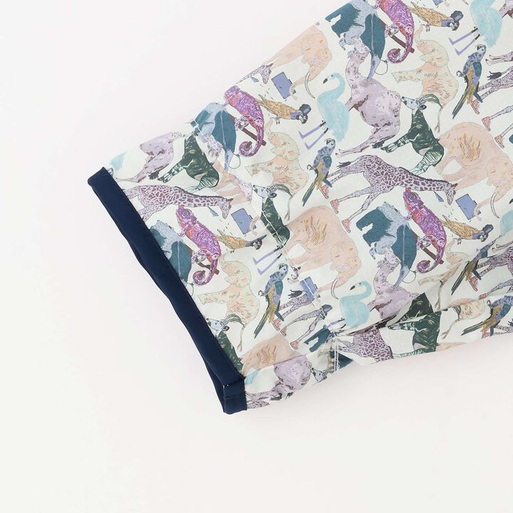 Queue for the Zoo Raincoat,Blue, medium image number 5