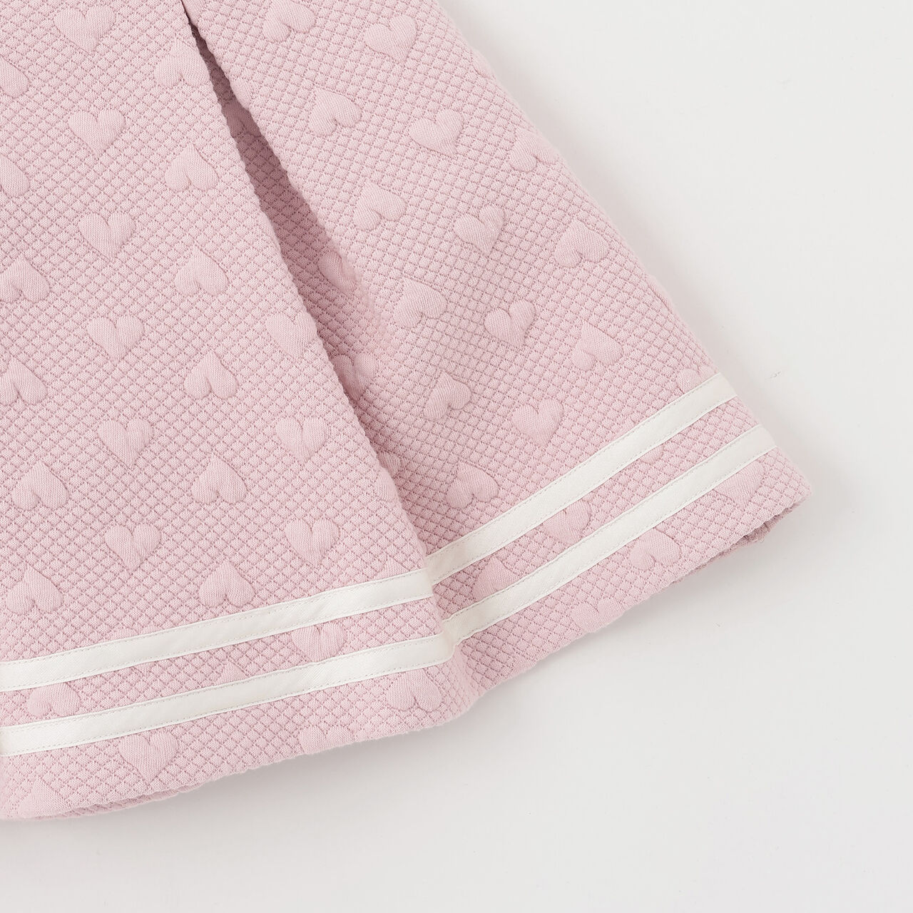 Cut Jacquard Half-Zip Sailor Outfit Set,Pink, large image number 12