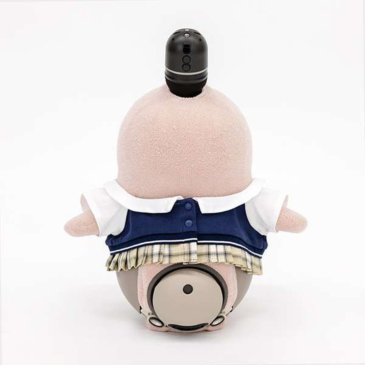 Pom Ponette Junior × LOVOT School Coordination One-Piece Dress,White, large image number 9