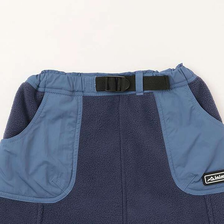 Anti-Static Fleece A-Line Skirt,Purple, medium image number 3