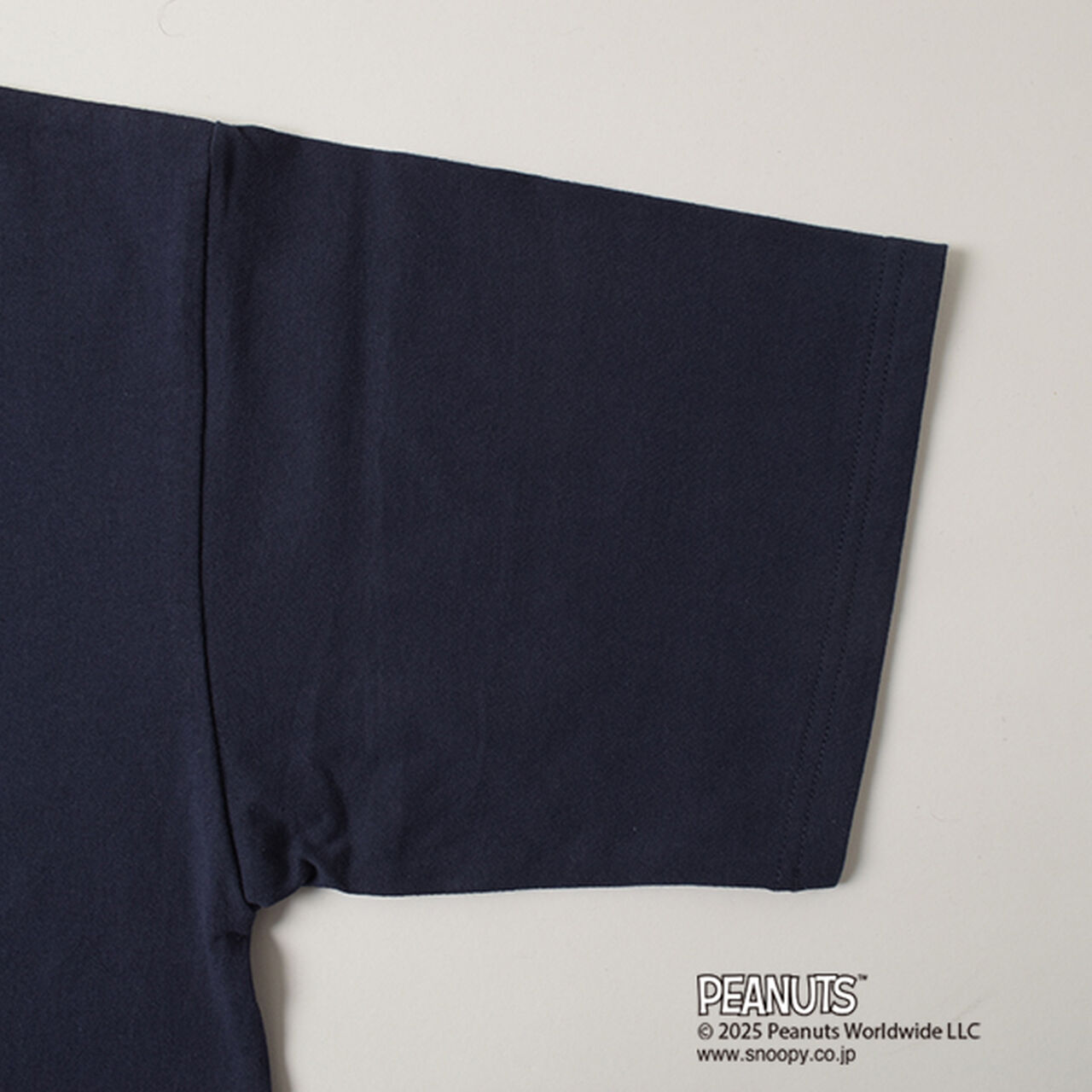 [GLSW.] [PEANUTS] Snoopy Power Move Front Print T-Shirt,White, large image number 14