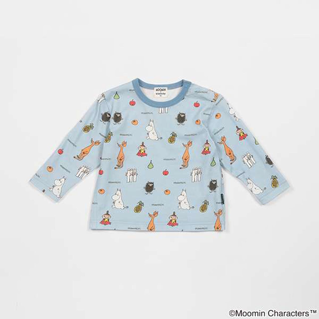 [MOOMIN] All-Over Pattern Long-Sleeve T-Shirt,Pink, large image number 7