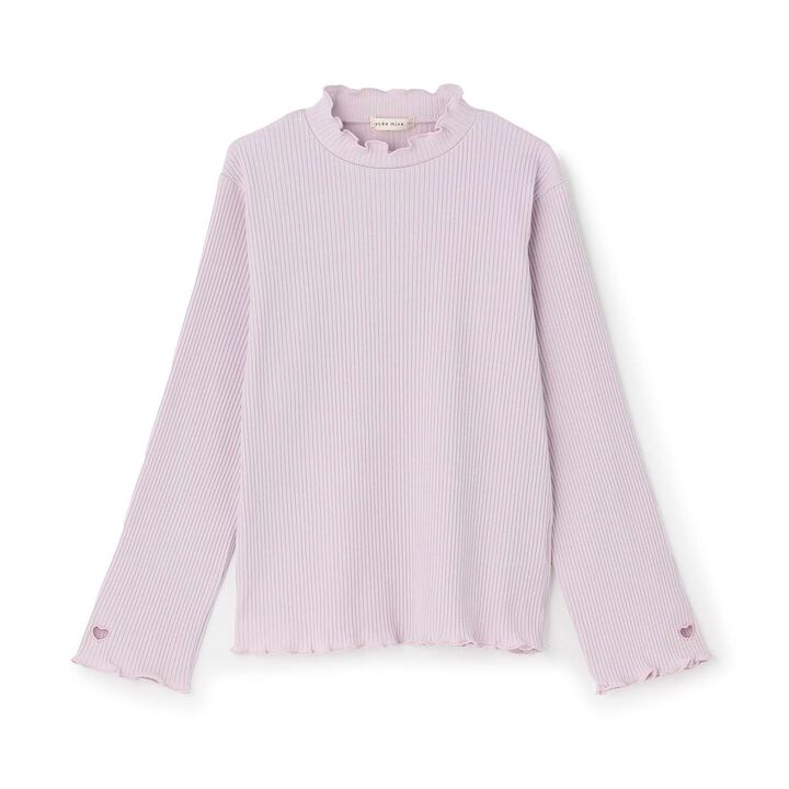Ribbed Fabric Turtleneck,Pearl white, medium image number 17