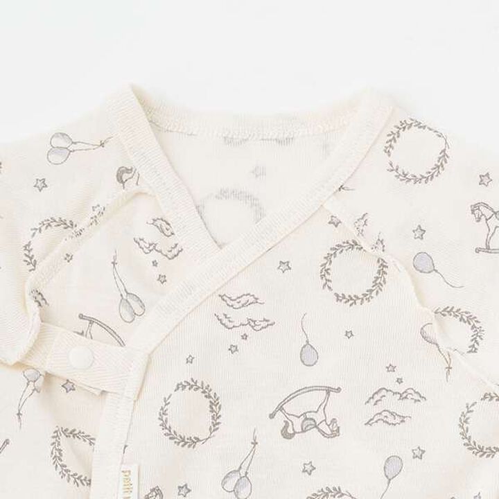 [Weak Acidity] Combination Bodysuit,Light green, medium image number 2