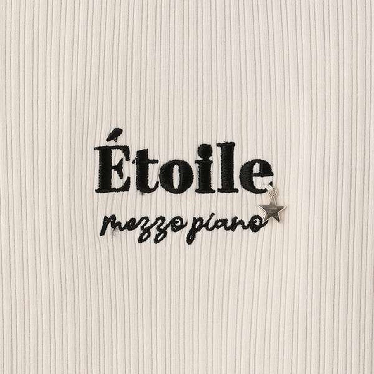 Etoile Frill Long-Sleeve T-Shirt,Ivory, large image number 3