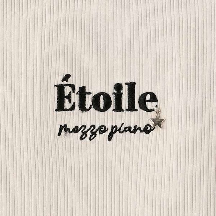 Etoile Frill Long-Sleeve T-Shirt,Ivory, medium image number 3