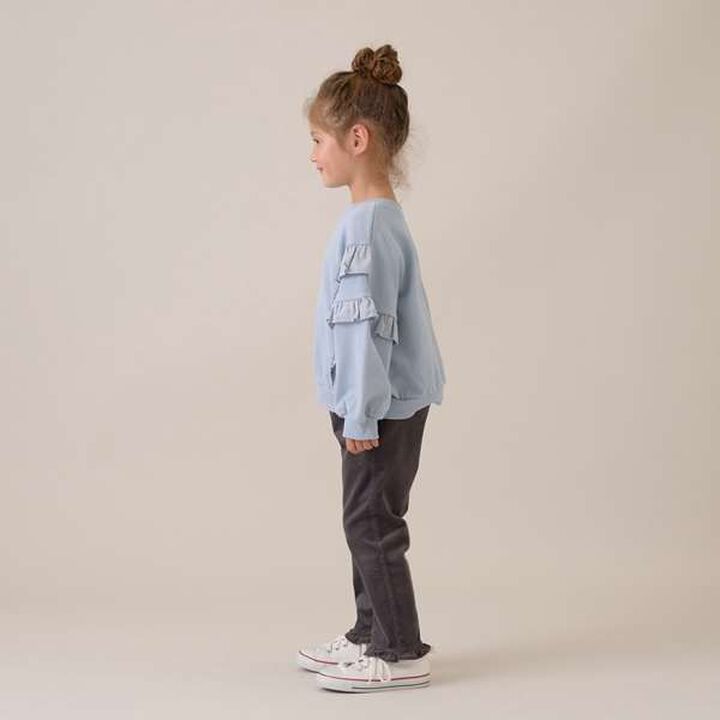 Heart Pocket Corduroy Pants,Charcoal gray, medium image number 10