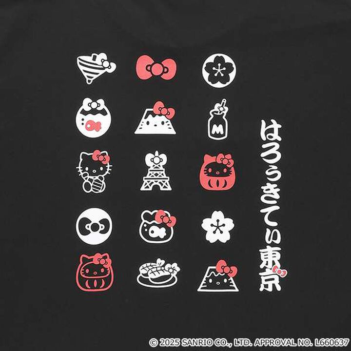 Hello Kitty Japanese Style T-Shirt,Off white, medium image number 12