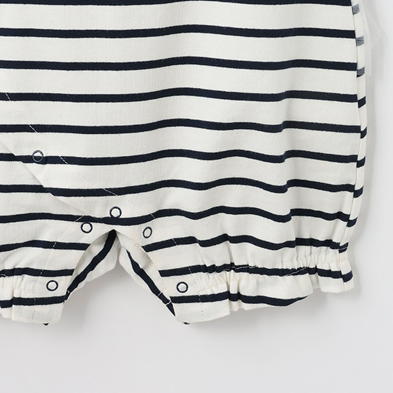 Liberty Appliqu&eacute; Bear Short All-in-One,Navy, large image number 8