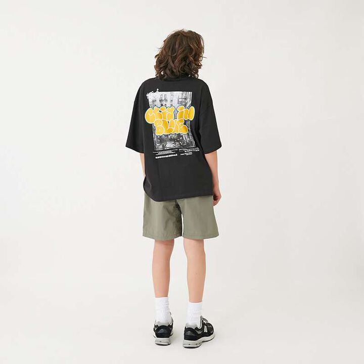 [Water-Repellent] Nylon Washed Climbing Half Pants,Black, medium image number 12