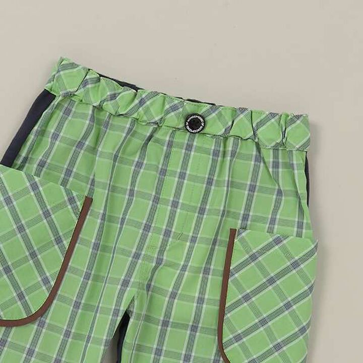 Combo Check 5-Minute Length Pants,Coral red, medium image number 6