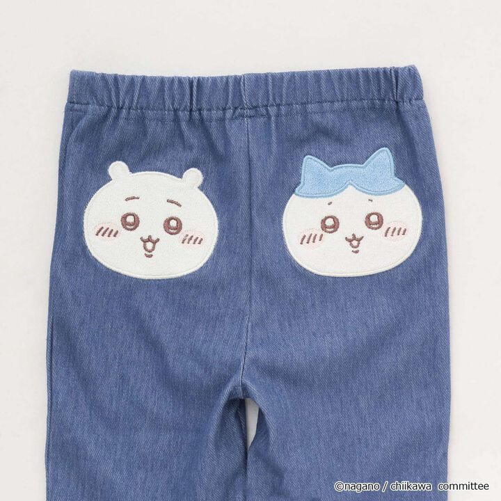 Chikawa Appliqu&eacute; Leggings,Black, medium image number 8