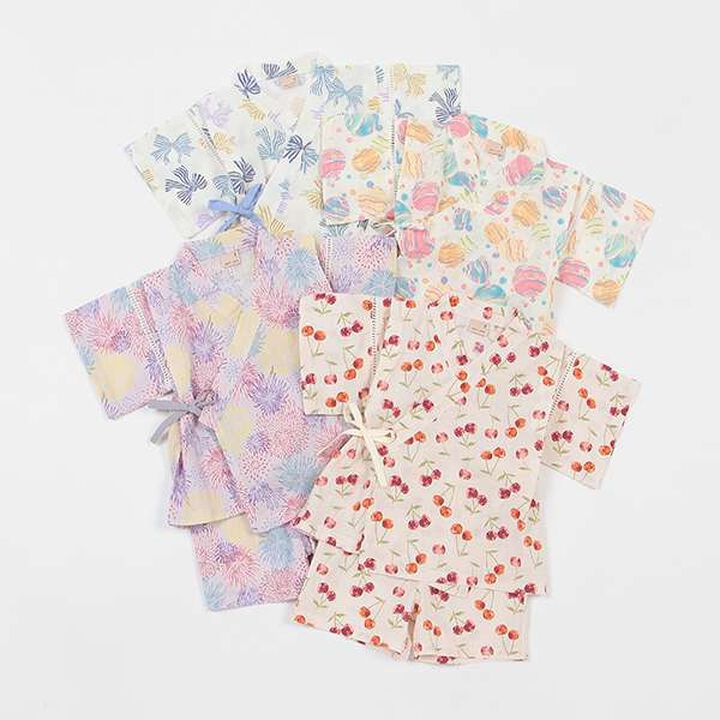 [Link] Girls Assorted Jinbei,Ivory, medium image number 4