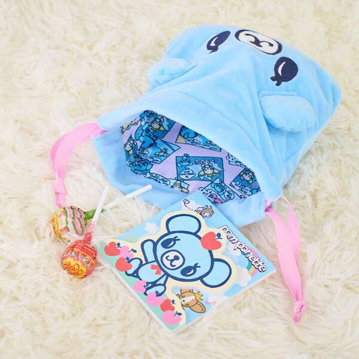 Mint-kun Mini Pouch,Sax blue, medium image number 8