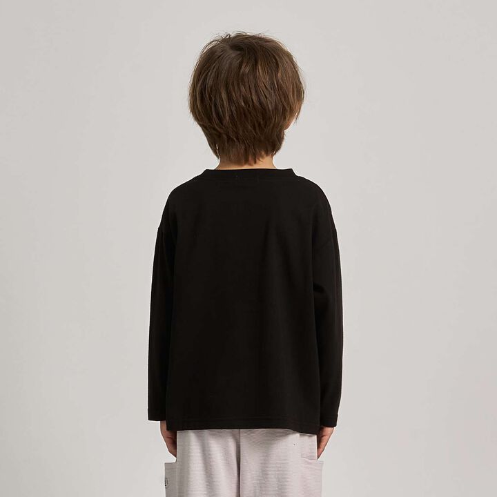 [Anti-Stain & Quick-Dry] Muteki T - Choose from 4 Patterns & 8 Colors Printed T-Shirt,Black, medium image number 28