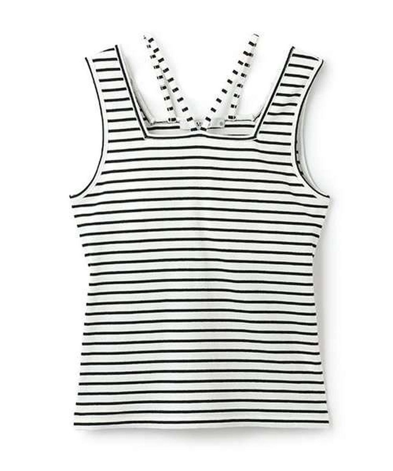 Black Cross Halter Tank,Multi color, large image number 7