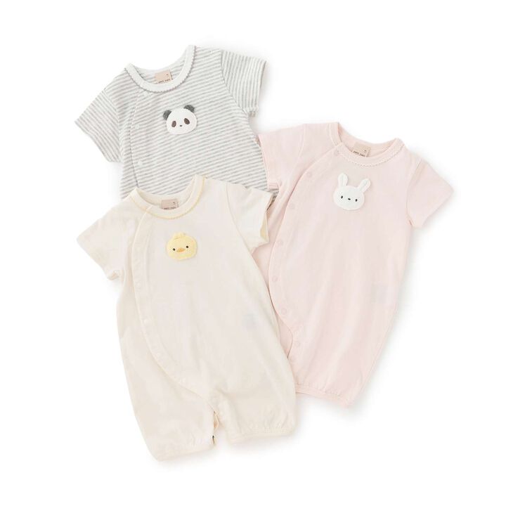 [Organic] Animal 2 Way All-in-One,Pink, medium image number 12