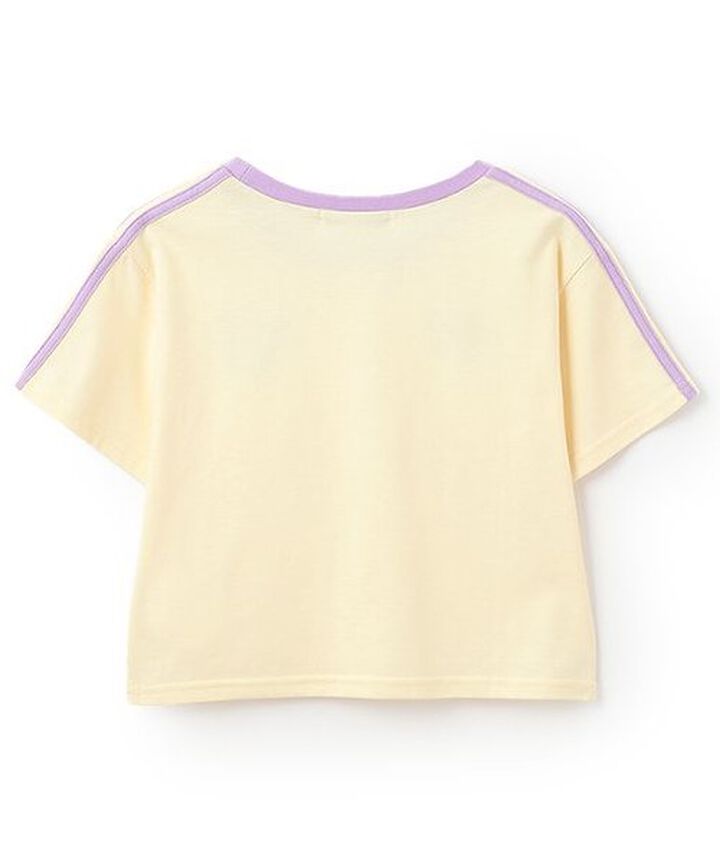 Line Compact Short Sleeve T-Shirt,Cream, medium image number 5