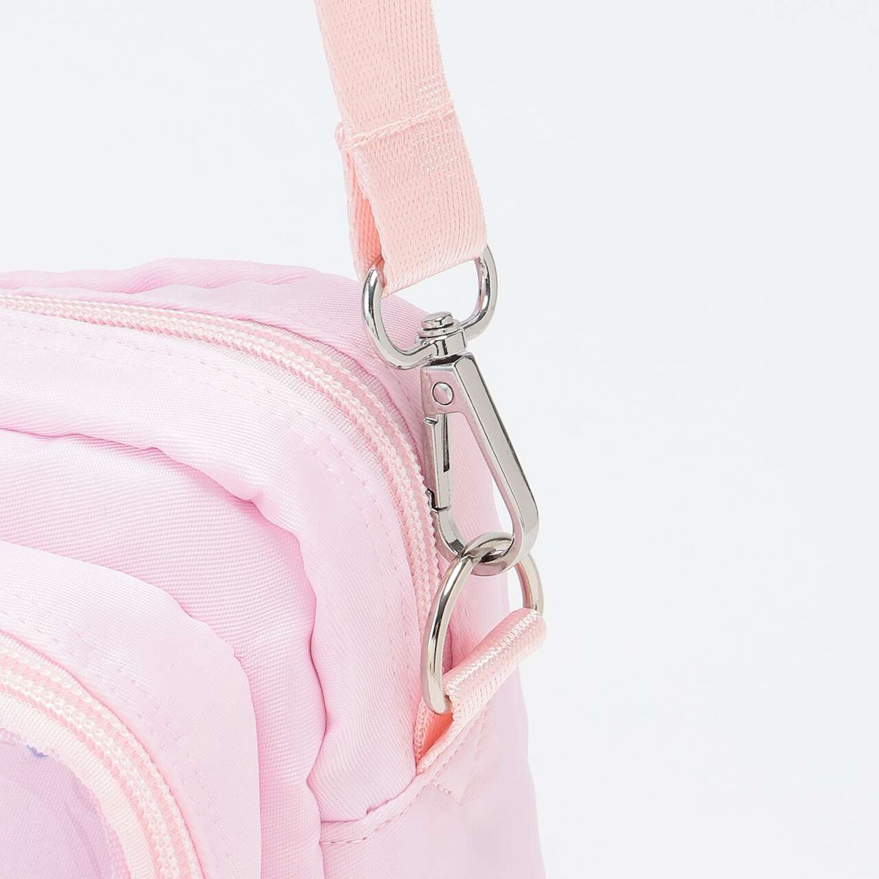 Berrie-chan Print Shoulder Bag with Bottle Holder,Pink, large image number 3