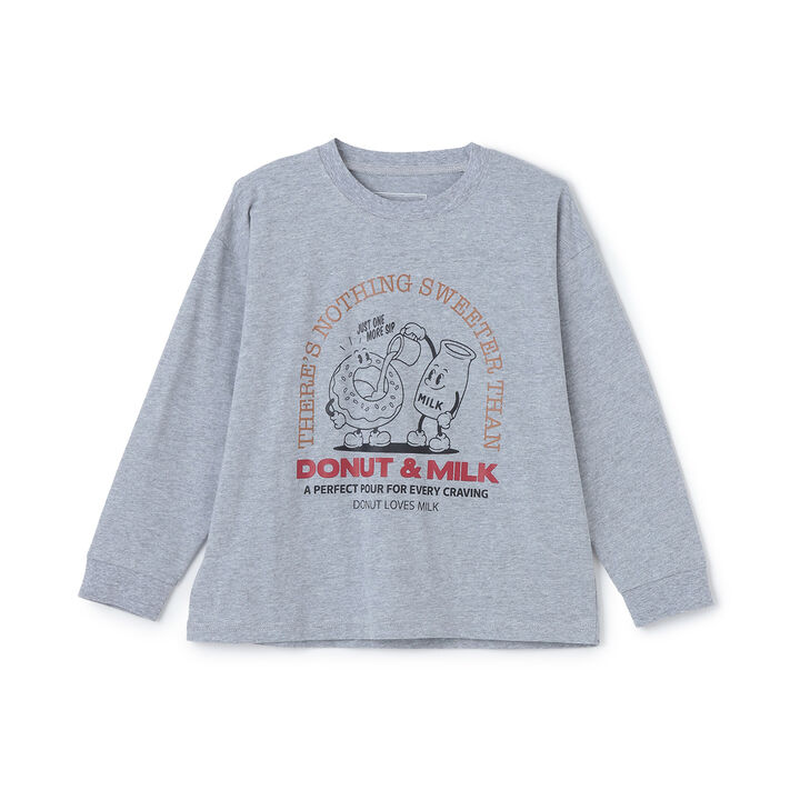 [Parent-Child Matching] [365D.] OFUZAKE Wide Long-Sleeve T-Shirt,Navy, medium image number 13
