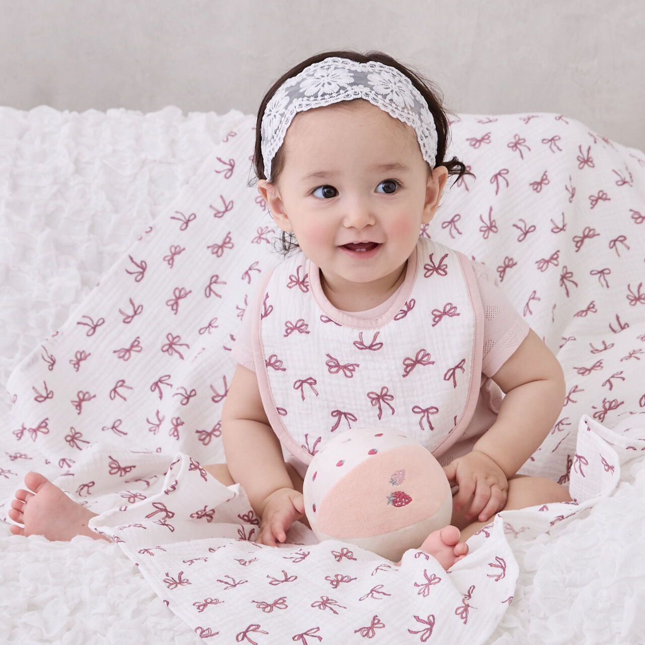 Animal Fabric Ball,Light blue, large image number 1