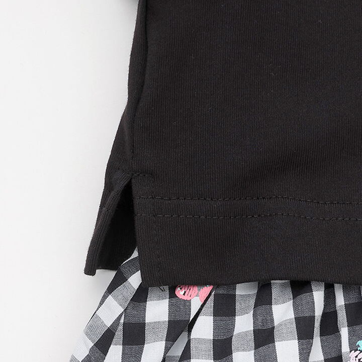 Gingham Sweets Docking Dress,Black, medium image number 10