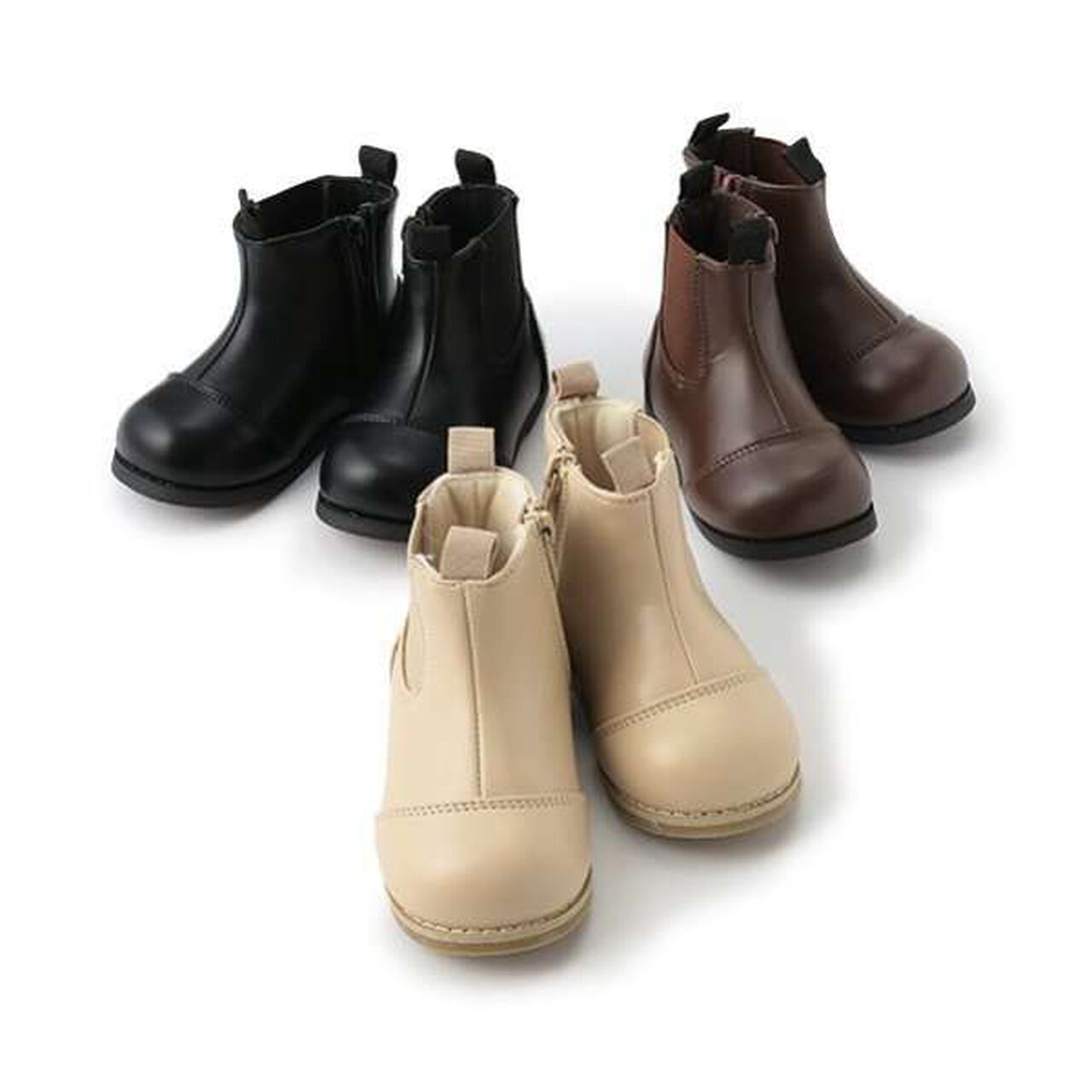 Side Gore Boots,Brown, large image number 2