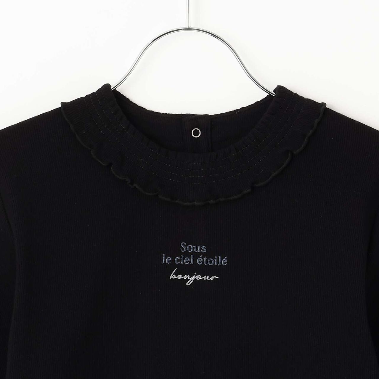 Ribbed Innerwear,Black, large image number 2