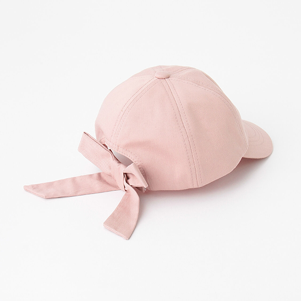[Link] Back Ribbon Cap (Kids Size),Pearl white, large image number 14