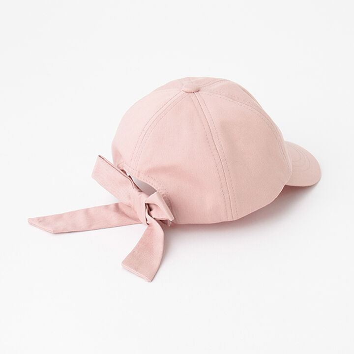 [Link] Back Ribbon Cap (Kids Size),Pearl white, medium image number 14