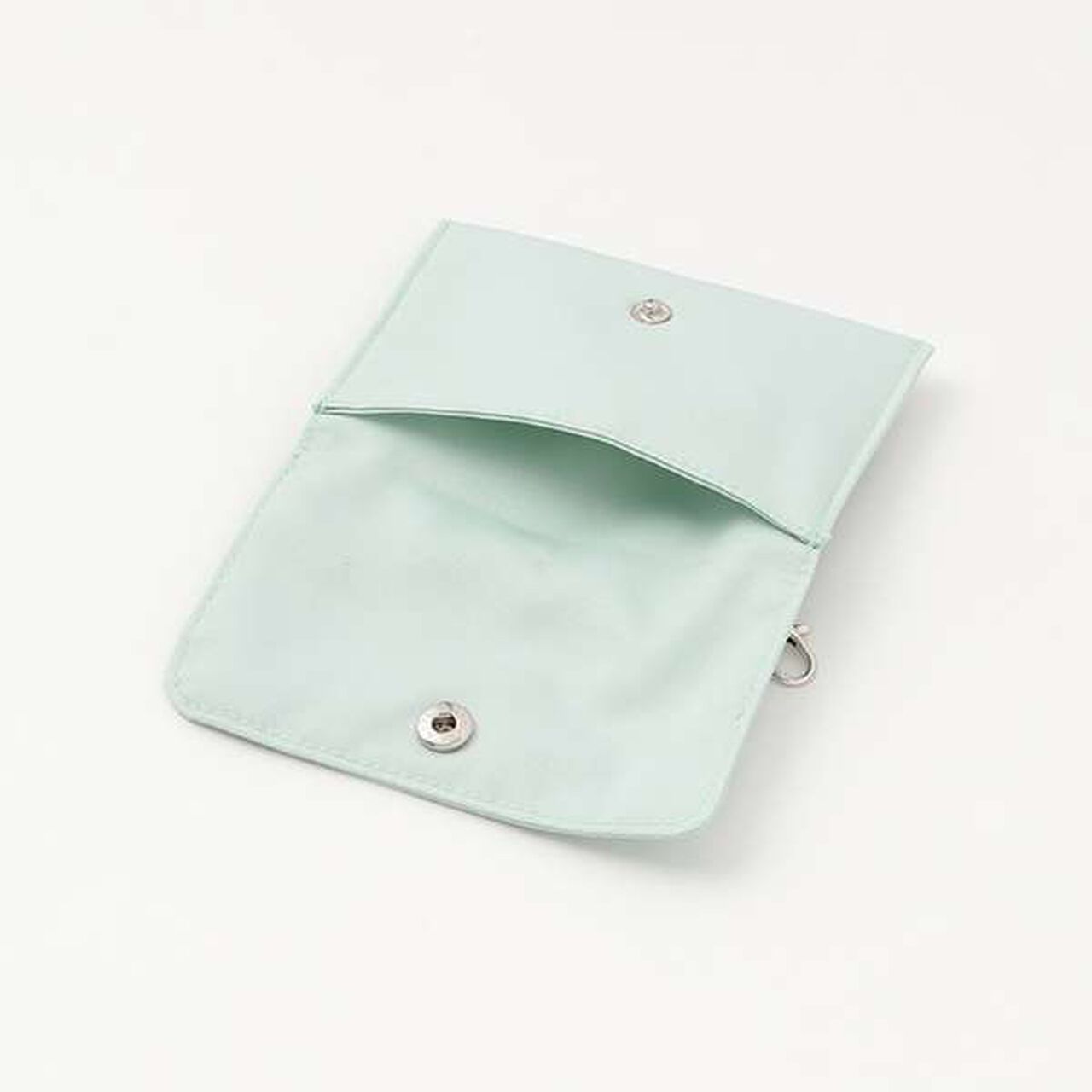 Check Pleated Skirt with Pocket,Mint, large image number 12