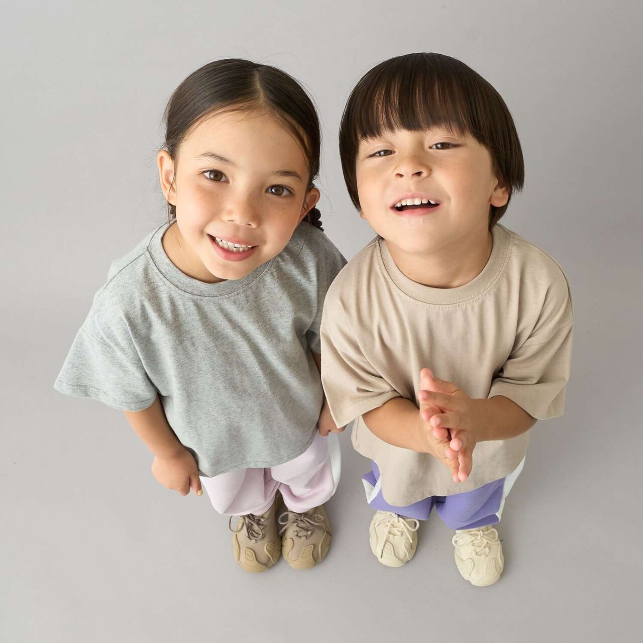 [Daily Standard Wear] 2-Pack Simple T-Shirt Set,Top gray, large image number 30