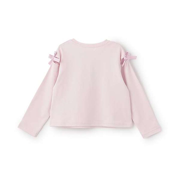 Plush Logo Long-Sleeve T-Shirt,Off white, medium image number 1