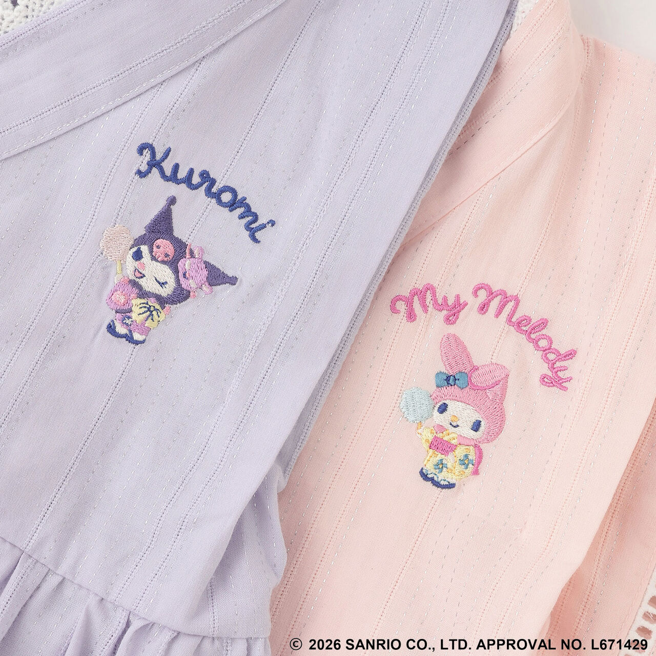 [Sanrio Characters] Peplum Frill Jinbei,Lilac, large image number 9