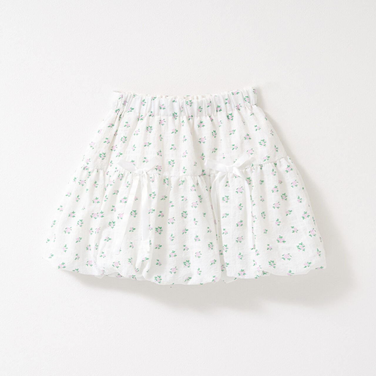 [Coordinatable Setup] Balloon Skirt with Ribbon,Lavender, large image number 10