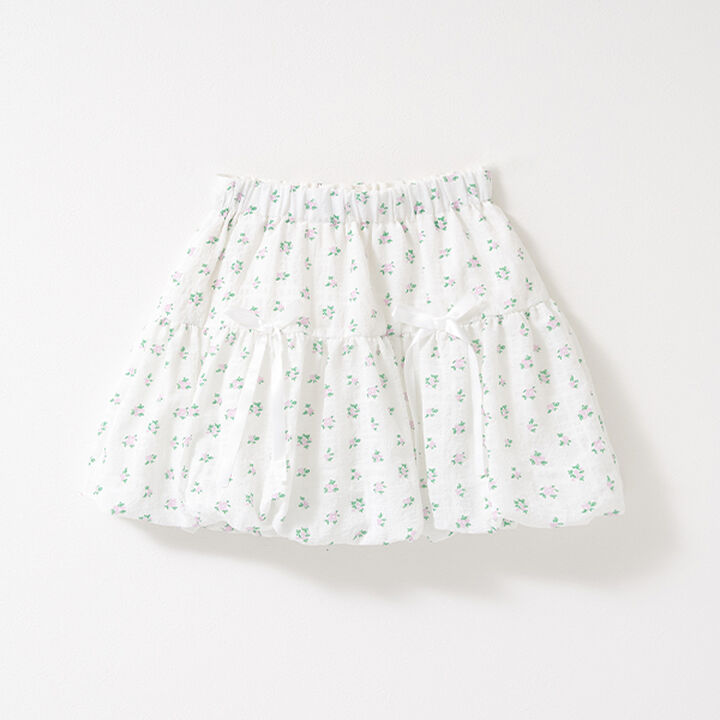 [Coordinatable Setup] Balloon Skirt with Ribbon,Lavender, medium image number 10