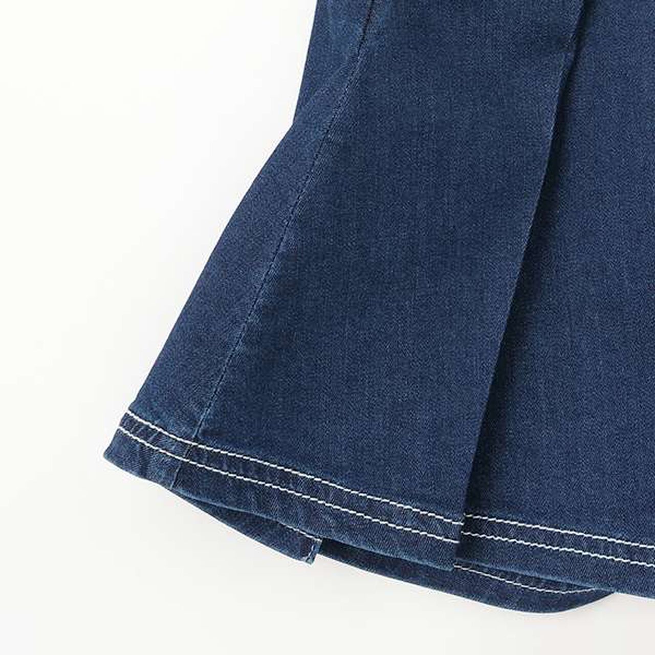 Reissue♪ Skirt & Pants Set with Wallet Chain,Navy, large image number 7