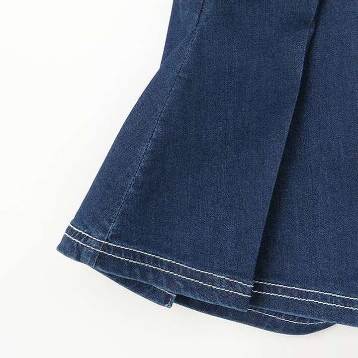 Reissue♪ Skirt & Pants Set with Wallet Chain,Navy, medium image number 7