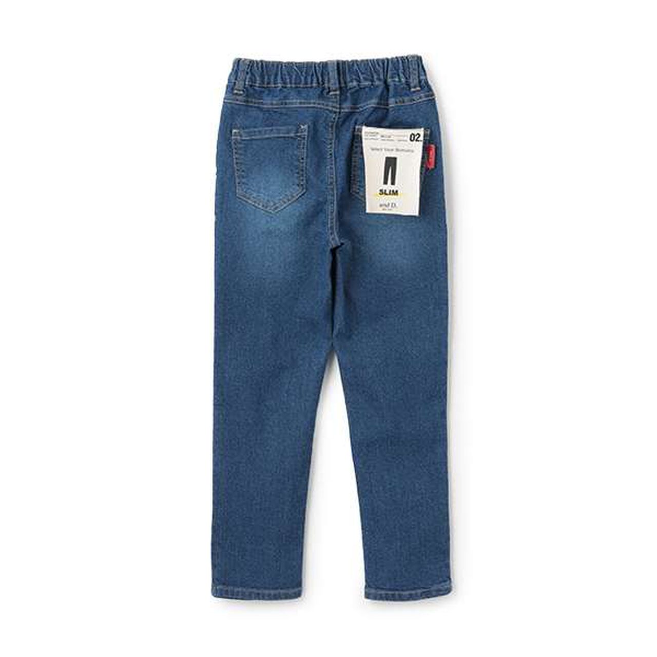 Stretch Denim Slim Pants,Blue, large image number 17