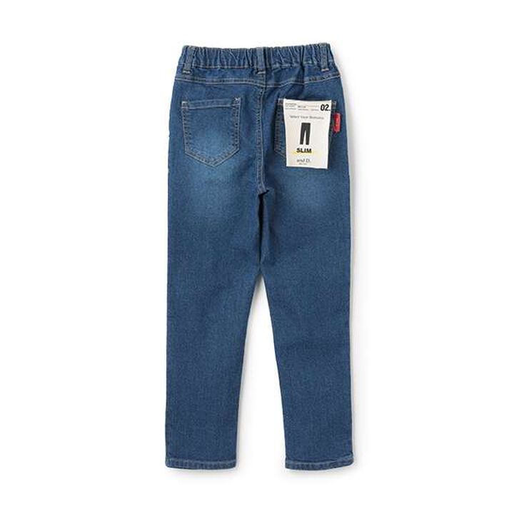 Stretch Denim Slim Pants,Blue, medium image number 17