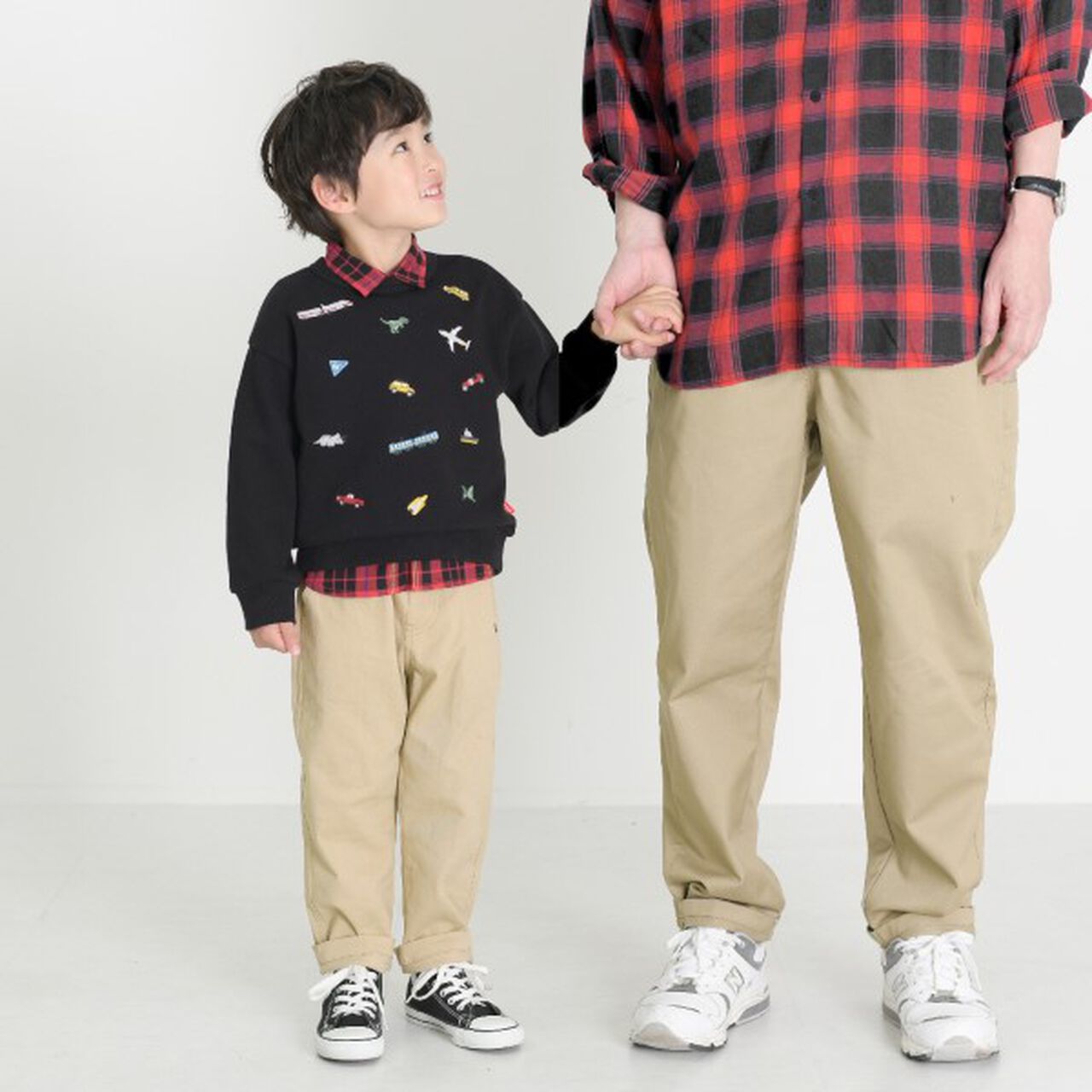 KPBOY Vehicle Dinosaur Embroidered Fleece Sweatshirt (80-150),Yellow, large image number 1