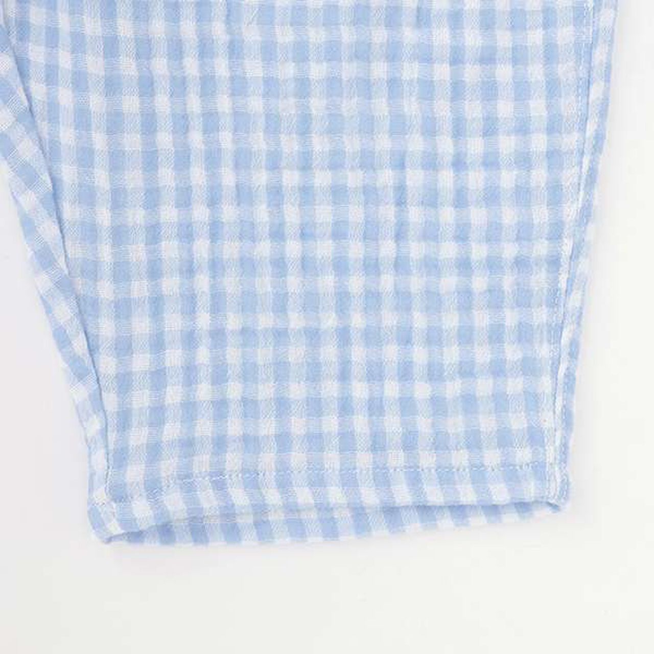 [Link] Bear Embroidery Double Gauze Pajamas,Light beige, large image number 11