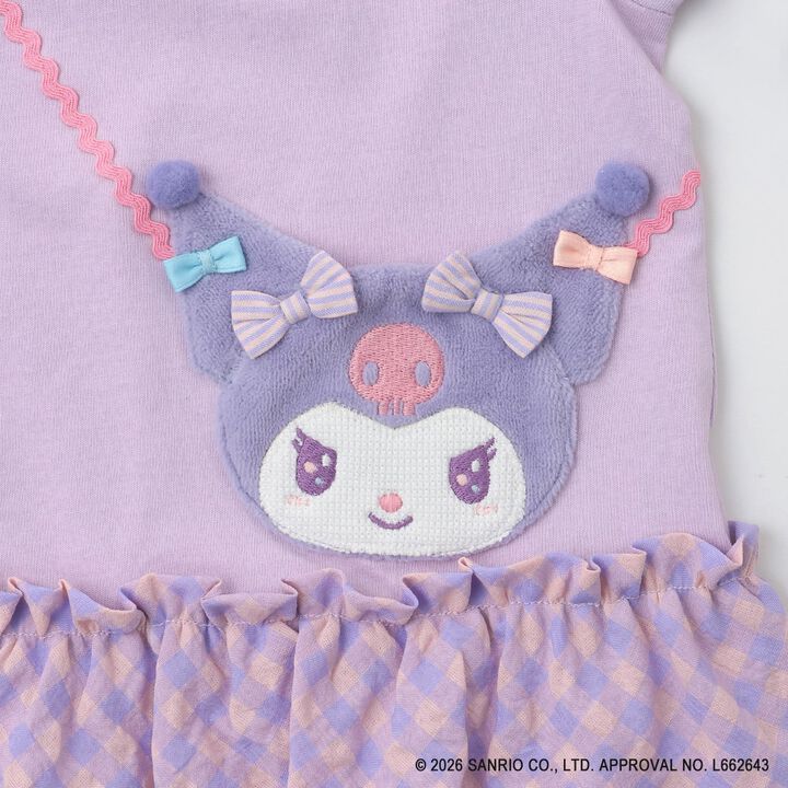 My Melody/Cinnamoroll/Kuromi Small Shoulder Bag Long-Sleeve T-Shirt,Blue, medium image number 5